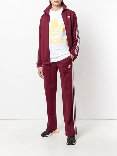 Shop Adidas Originals Adidas  Bb Track Jacket - Red