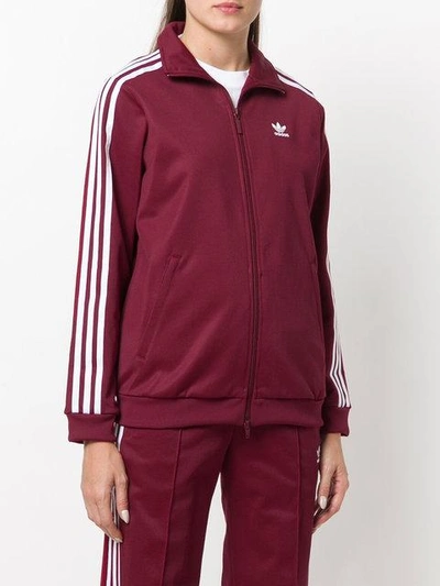 Shop Adidas Originals Adidas  Bb Track Jacket - Red