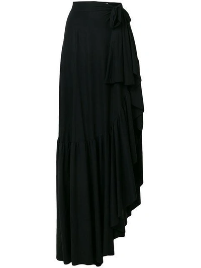 Shop Chiara Boni La Petite Robe Iggy Maxi Skirt In Black