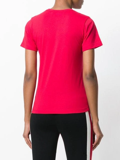 Shop Comme Des Garcons Girl Comme Des Garçons Girl Logo T-shirt - Red