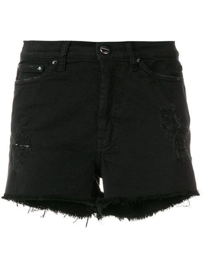 Shop Dondup Distressed Denim Shorts