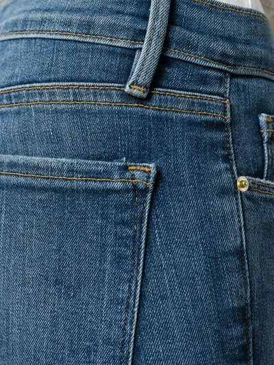 Shop Frame Denim Raw Edge Jeans - Blue