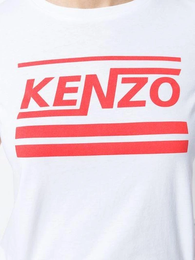 Shop Kenzo Branded T In White