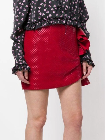 Shop Magda Butrym Ruffled Mini Skirt