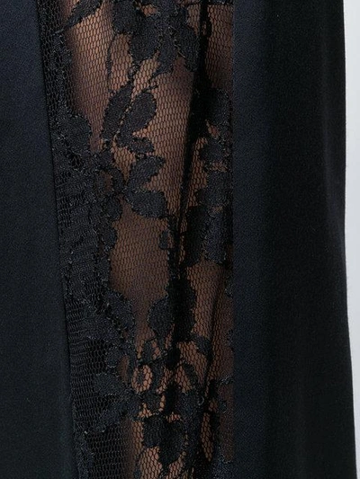 Shop Philipp Plein Rose Embroidered Jumpsuit In Black