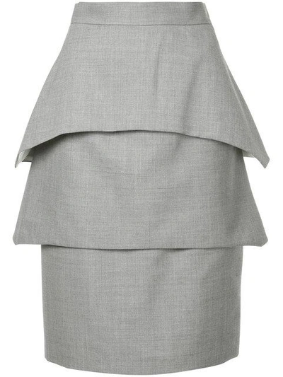 Shop Edeline Lee Montage Skirt - Grey
