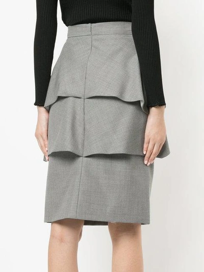 Shop Edeline Lee Montage Skirt - Grey