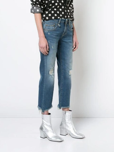 Shop R13 Straight Boy Jeans In Blue
