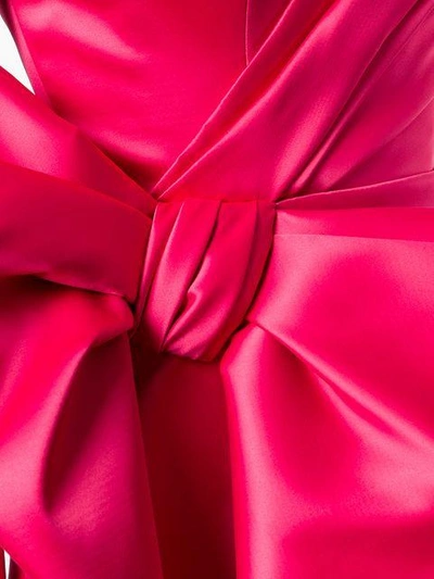 Shop Viktor & Rolf Bonbon Couture Column Gown In Pink