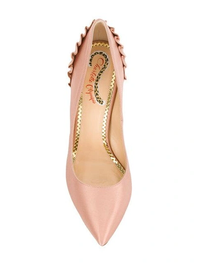 Shop Charlotte Olympia Paloma 100 Pumps In Neutrals