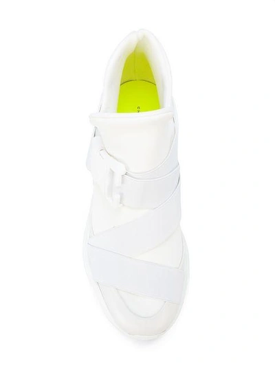 Shop Christopher Kane Safety Buckle High In White