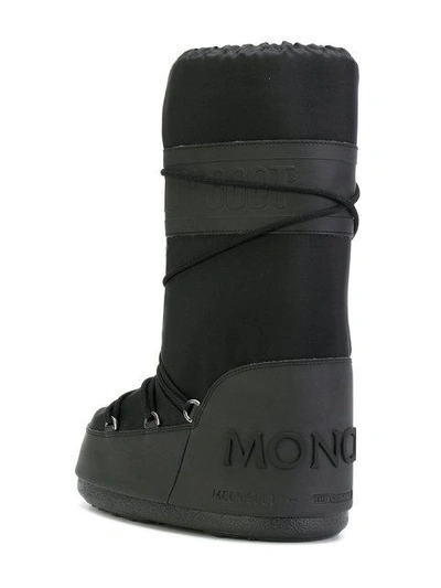 Shop Moncler Venus Moon Boots In Black