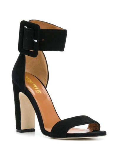 Paris Texas Buckle Ankle Strap Sandals
