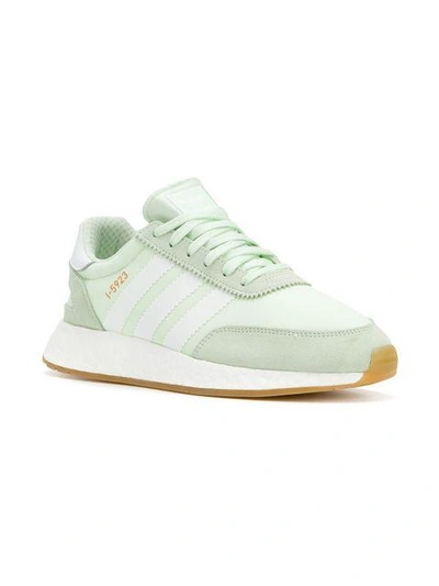Adidas Originals I-5923 Suede-trimmed Sneakers In Green