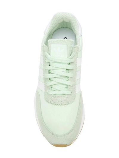 Adidas Originals I-5923 Suede-trimmed Sneakers In Green