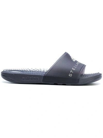 Shop Adidas By Stella Mccartney Adissage Slides - Grey