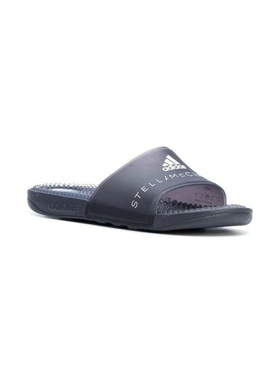 Shop Adidas By Stella Mccartney Adissage Slides - Grey