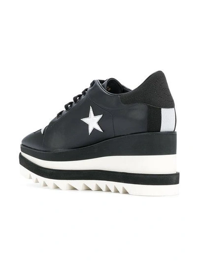 Shop Stella Mccartney Star Elyse Platform Shoes In Black