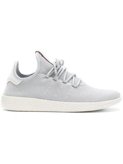Shop Adidas Originals X Pharrell Williams Tennis Hu Sneakers In Grey