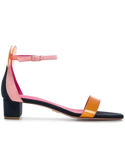 Shop Oscar Tiye Colour-block Sandals - Multicolour