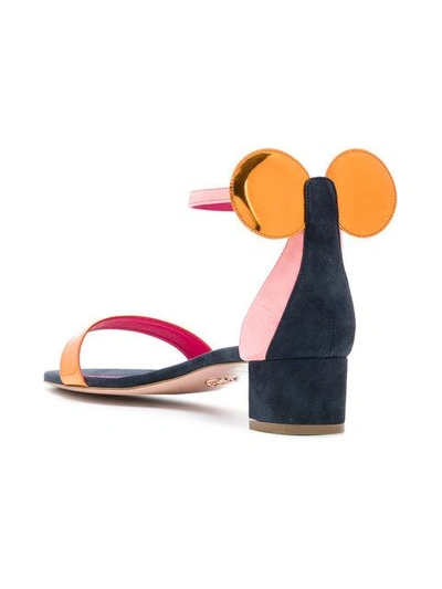 Shop Oscar Tiye Colour-block Sandals - Multicolour