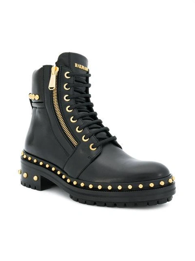 Army Ranger studded boots