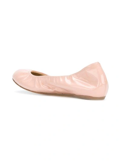 Shop Lanvin Classic Ballerina Shoes - Pink
