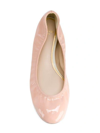 Shop Lanvin Classic Ballerina Shoes - Pink