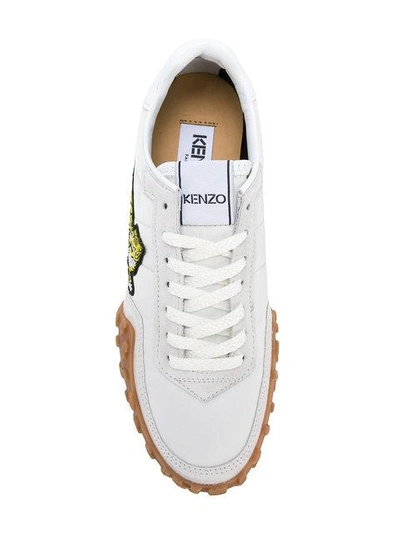 Shop Kenzo Move Sneakers In White