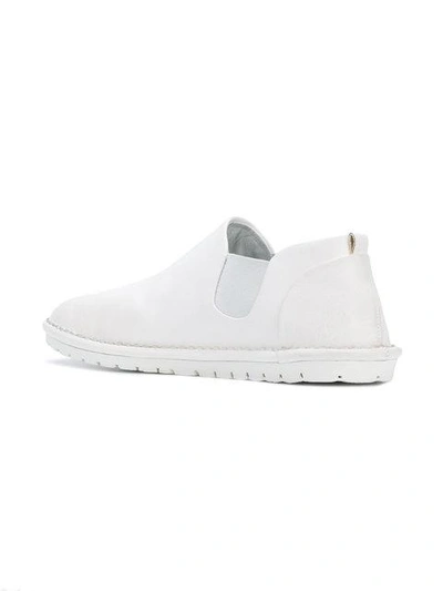 Shop Marsèll Slip-on Loafers - White