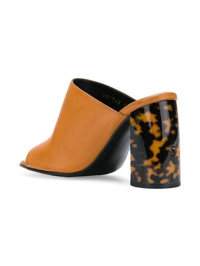 Shop Stella Mccartney Block Heel Mules