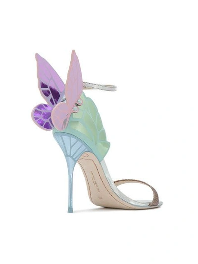 Shop Sophia Webster 'chiara Butterfly 100' Sandalen - Rosa In Pink