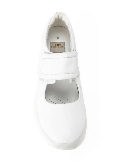 Shop Oxs Rubber Soul Strap Fastening Sneakers In White