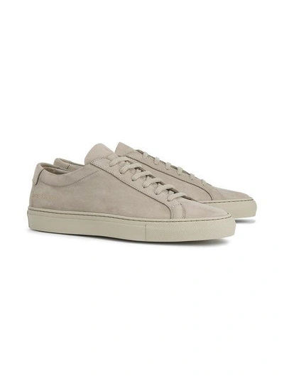 Shop Common Projects Achilles Low Sneakers - Grey