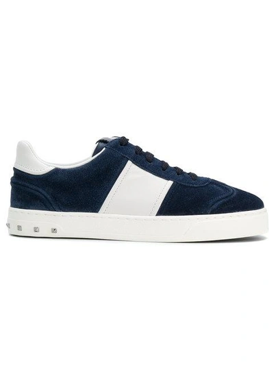 Shop Valentino Garavani Rockstud Sneakers - Blue