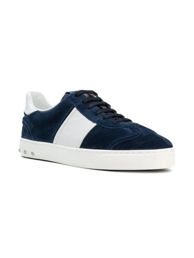 Shop Valentino Garavani Rockstud Sneakers - Blue