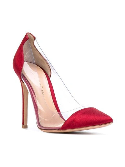 Shop Gianvito Rossi Plexi Pumps