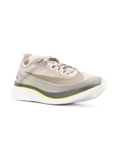 Shop Nike Platform Runner Sneakers - Grey
