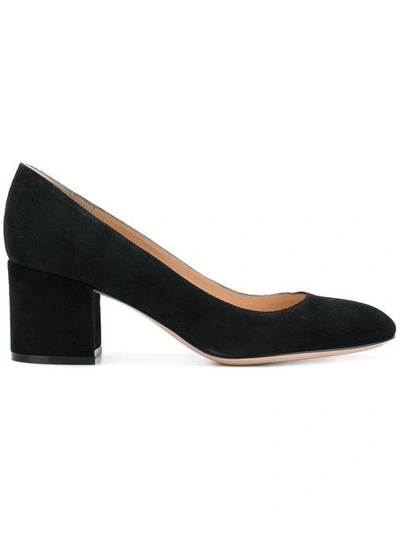 Shop Gianvito Rossi Linda Pumps In Black