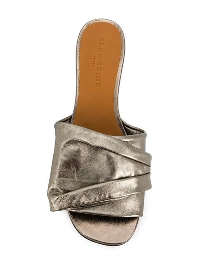 Shop Robert Clergerie Lendy Sandals In Metallic