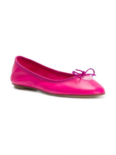 Shop Anna Baiguera Annette Ballerinas In Pink