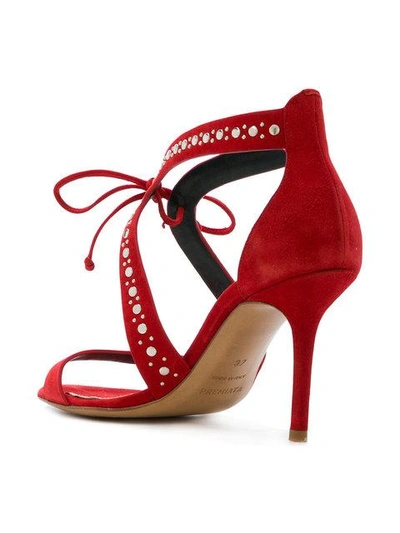 Shop Premiata Aqua Sandals - Red