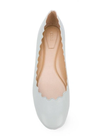 Shop Chloé Lauren Ballerina Shoes