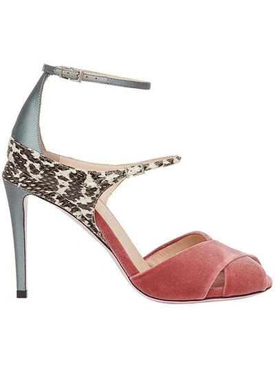 Shop Fendi Ankle Strap Sandals