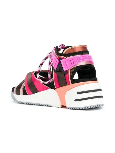 Shop Marc Jacobs Somewhere Sport Sandals - Multicolour