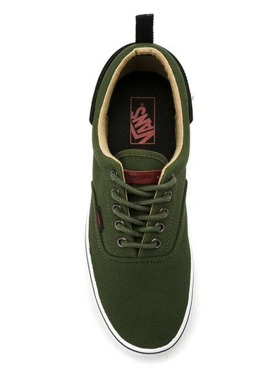 Shop À La Garçonne 'ua Era Pt Military Rifle' Sneakers In Green