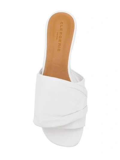 Shop Robert Clergerie Igad Mules In White
