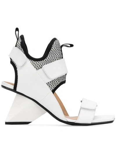 Shop United Nude Touch Strap Sandals - White