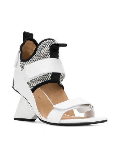 Shop United Nude Touch Strap Sandals - White
