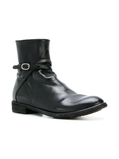 Shop Officine Creative Lexikon Buckled Boots In Black